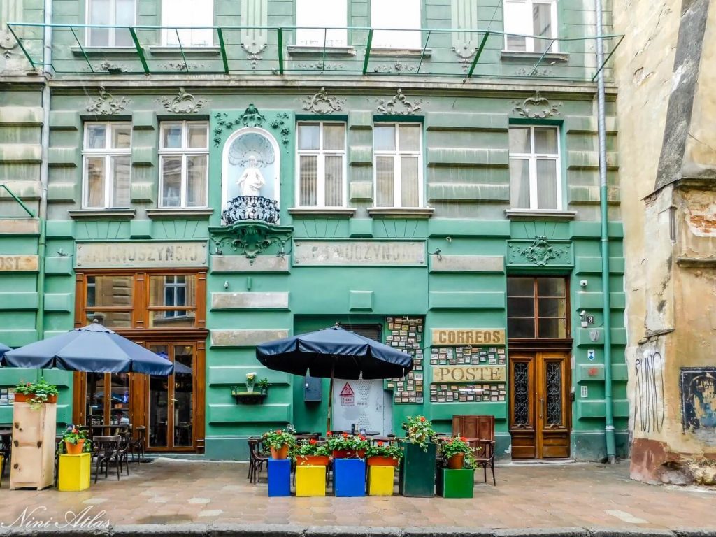 poshta local pasta and beer Lviv