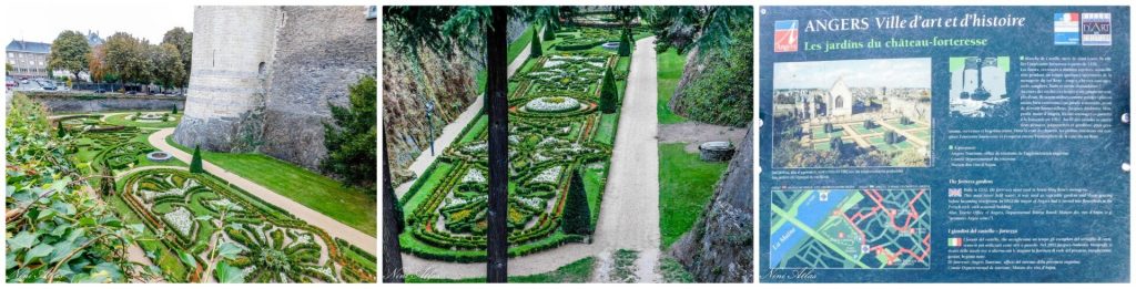 Château d'Angers gardens