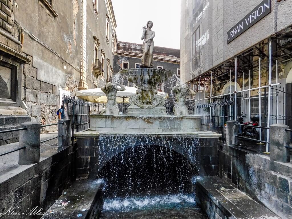 Catania Sicily Fontana dell'Amenano