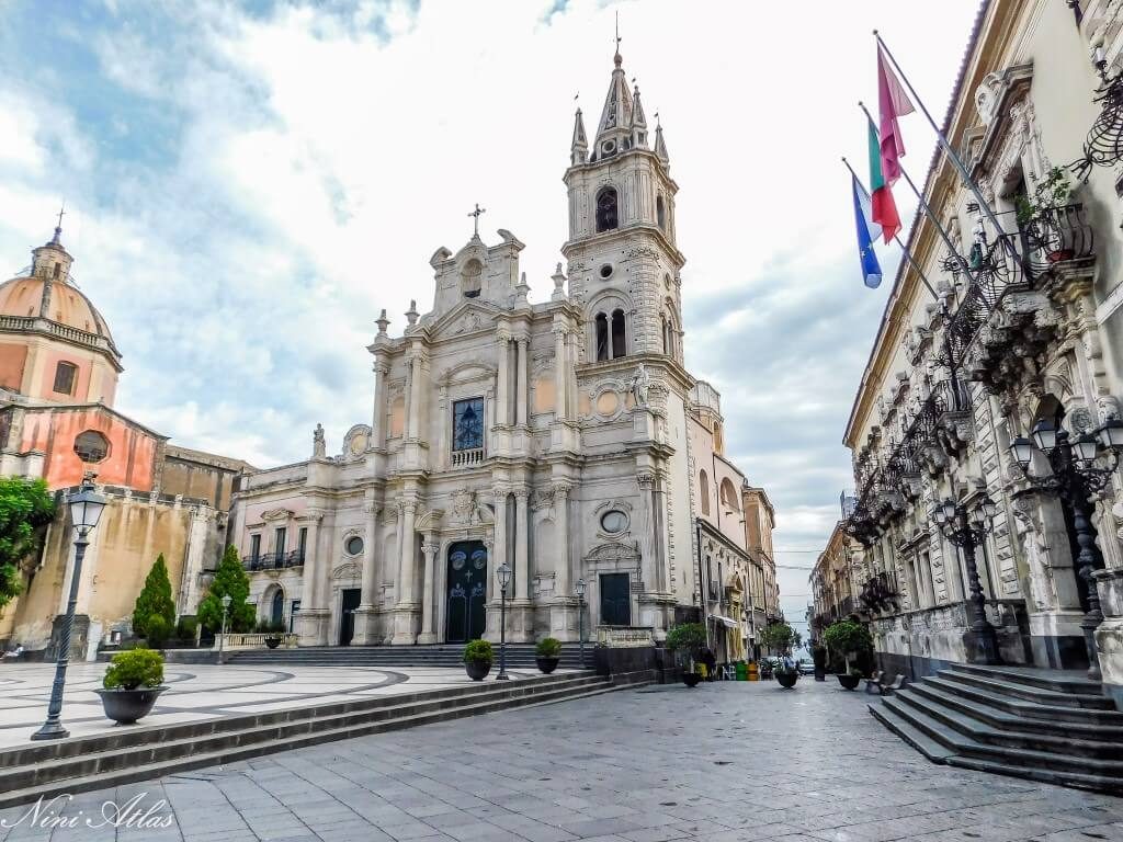 Acireal Sicily Basilica of the saints Peter and Paul