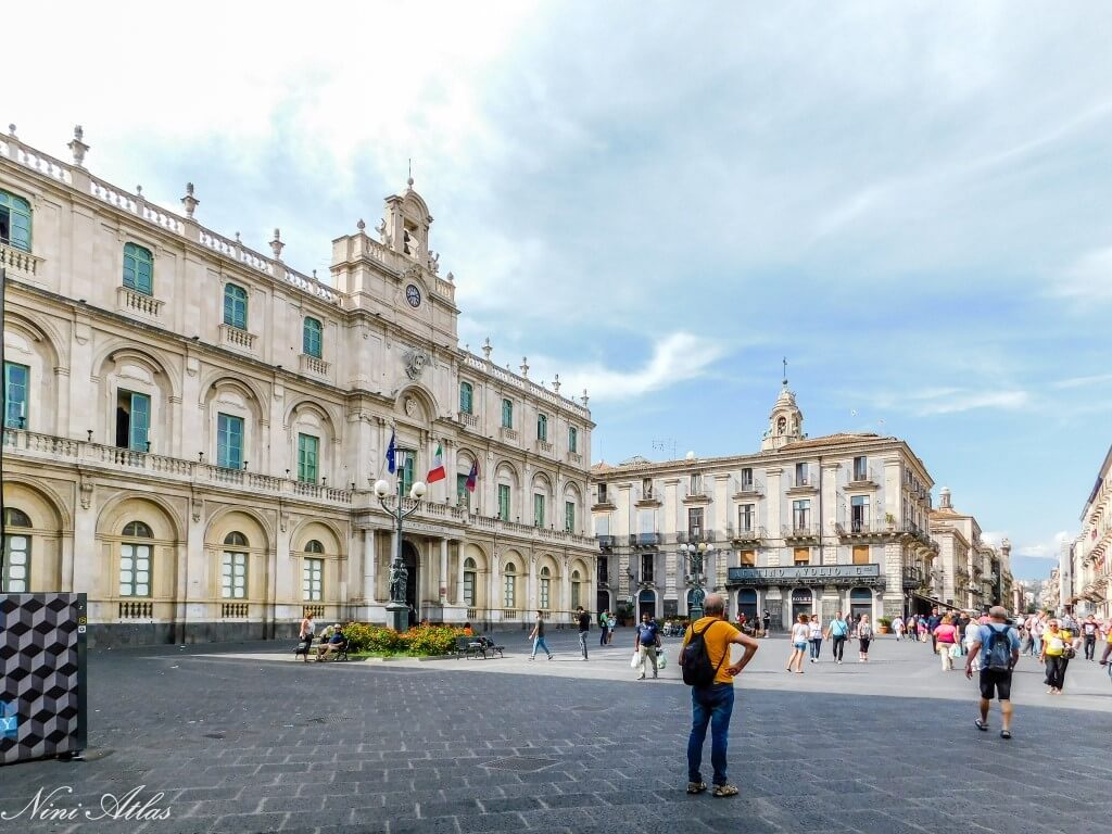 Catania Sicily University Square