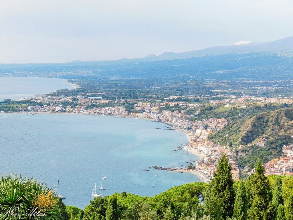 Taormina, Sicily, Greek Amphitheater Landscapes and sights