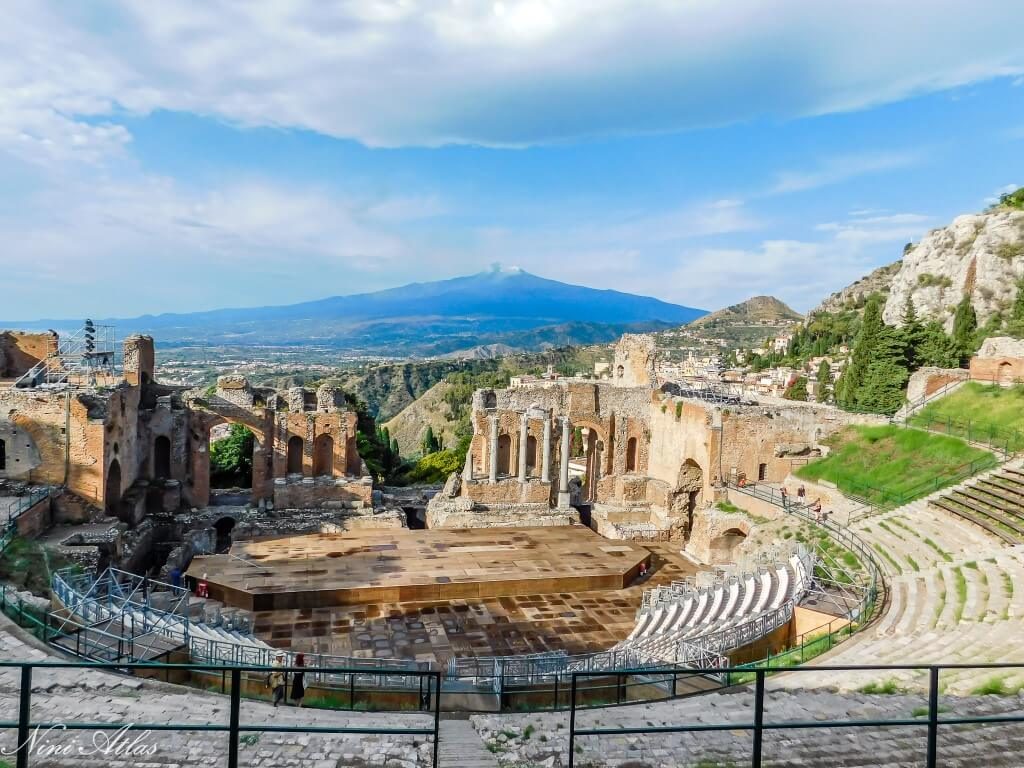 Taormina, Sicily, Greek Amphitheater