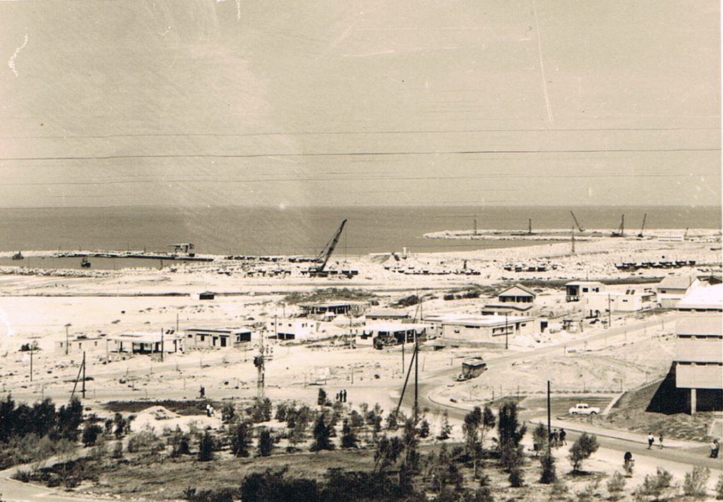 נמל אשדוד 1964 פרטי