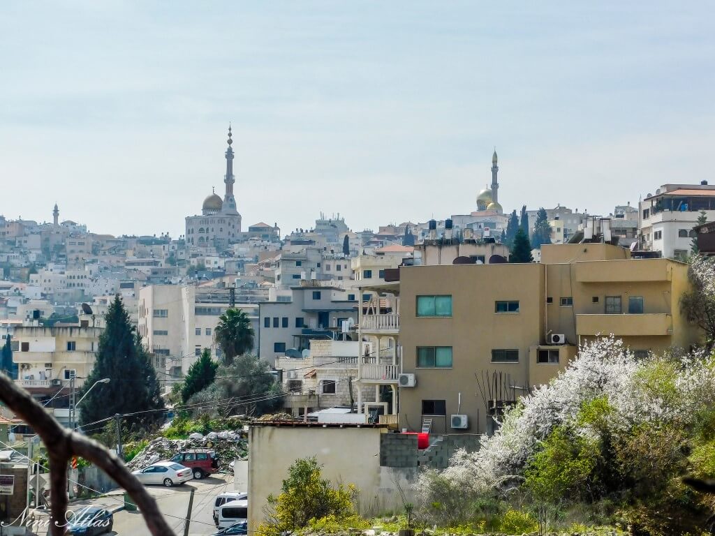 תצפית מהקומה הרביעית בגלריה לאומנות